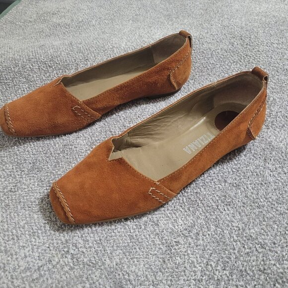 Tiziana Brown Suede Ballet Flats 36 US (6) Business Casual‎ Slip-on - Picture 9 of 9